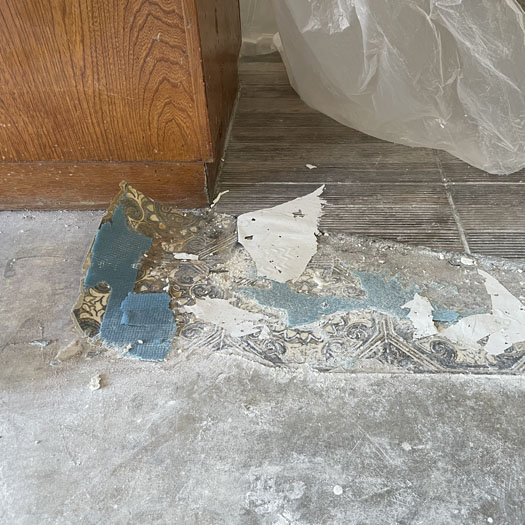 Asbestos Tile Photo